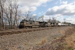 NS 9779 takes train 25G west through Cove, PA